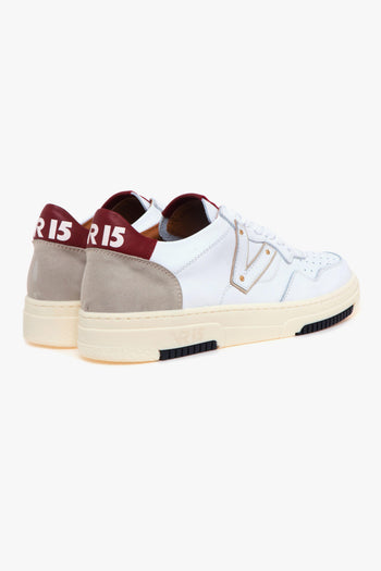 Sneaker basket in pelle e camoscio - 3