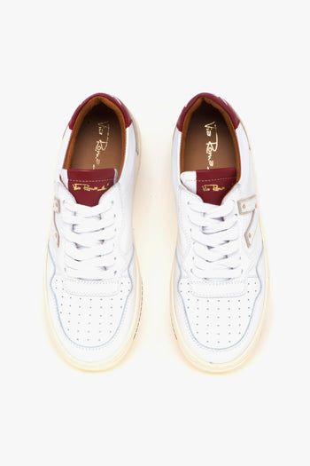 Sneaker basket in pelle e camoscio - 5