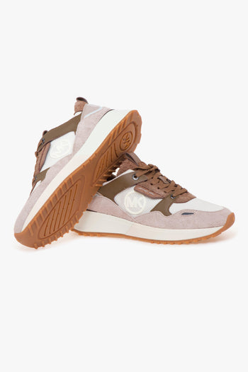 Sneaker Theo Trainer in camoscio e tessuto - 4