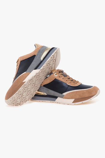 Sneaker "Nova Trainer" in camoscio e pelle - 4