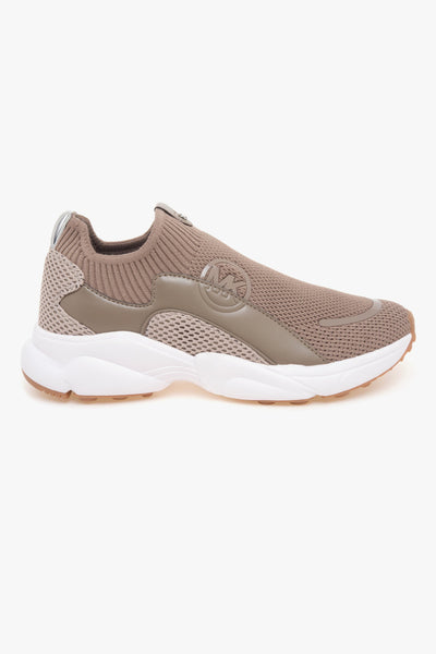Sneaker Sami Knit Trainer in tessuto stretch e pelle