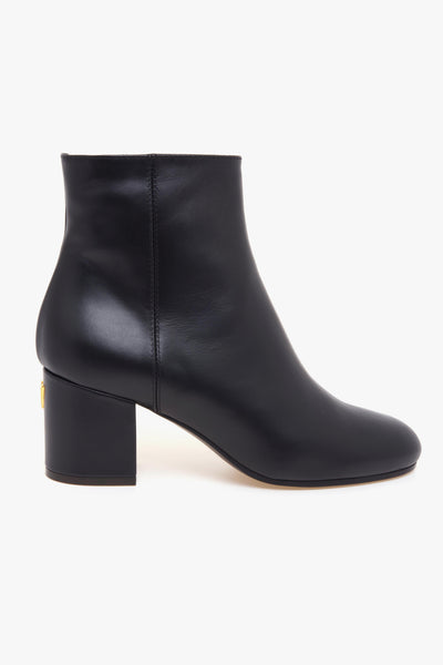 Tronchetto in pelle con tacco 60 mm