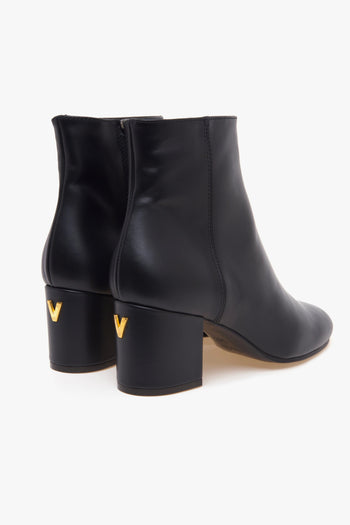 Tronchetto in pelle con tacco 60 mm - 3