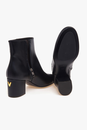 Tronchetto in pelle con tacco 60 mm - 4