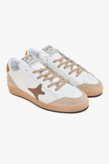 Sneaker modello Sun in pelle e camoscio - 2