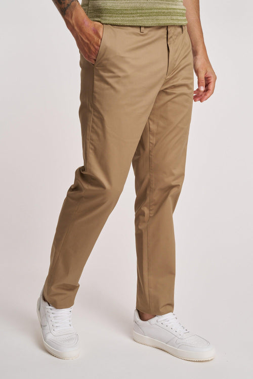 Pantalone in gabardina tinto pezza - 2