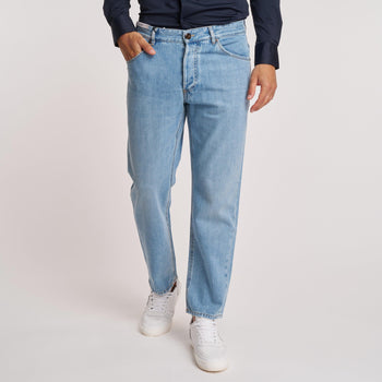 Jeans rebel in cotone e lyocell - 6