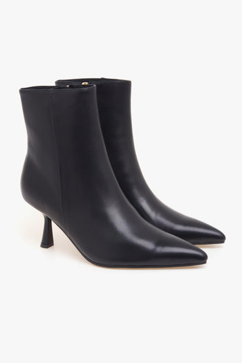 Tronchetto in pelle con tacco 70 mm - 2