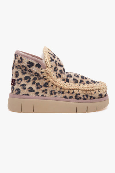 Stivaletto Eskimo Bouce Sneaker in hairy suede maculato