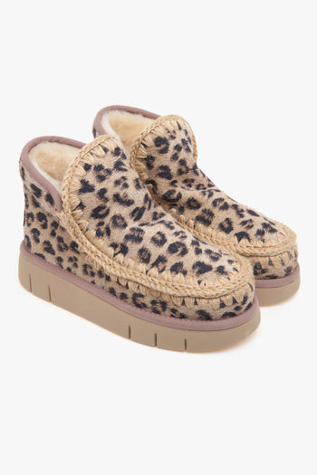 Stivaletto Eskimo Bouce Sneaker in hairy suede maculato - 2