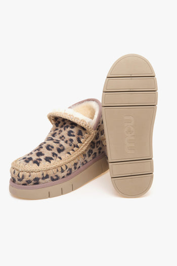 Stivaletto Eskimo Bouce Sneaker in hairy suede maculato - 4