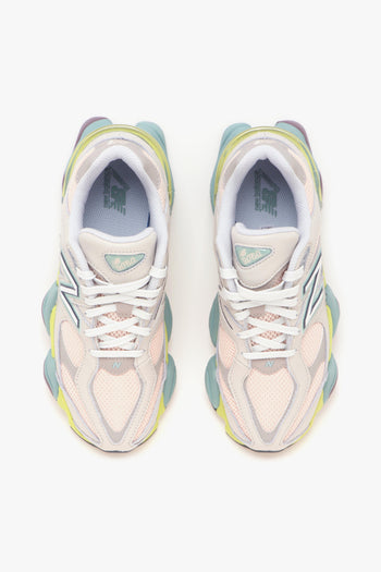 Sneaker 9060 in pelle e tessuto - 5