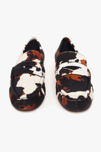 Mocassino in cavallino mucca - 5