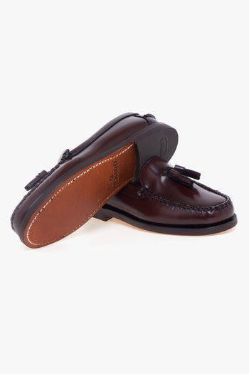Mocassino in pelle spazzolata con nappine Classic Will - 4