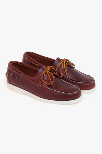Mocassino da barca docksides Portland in pelle waxed - 2