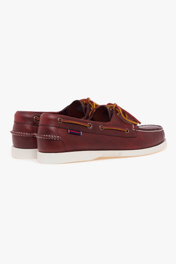 Mocassino da barca docksides Portland in pelle waxed - 3