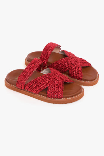 Ciabatta Zoey in rafia crochet - 2