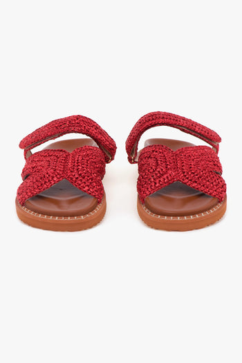 Ciabatta Zoey in rafia crochet - 5