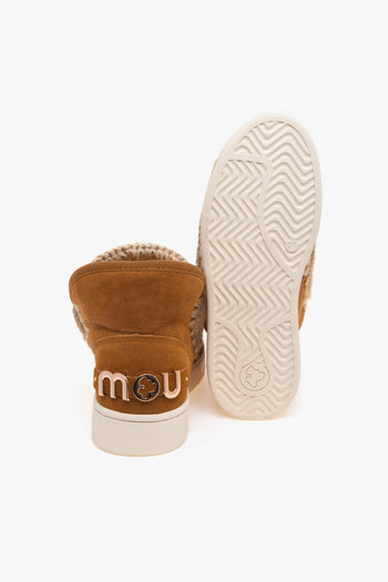 Stivaletto New Eskimo Sneaker in camoscio con logo in metallo - 4