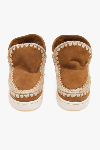 Stivaletto New Eskimo Sneaker in camoscio con logo in metallo - 5