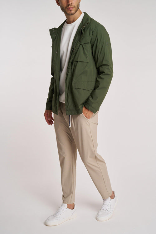 Field jacket in cotone effetto vintage - 2