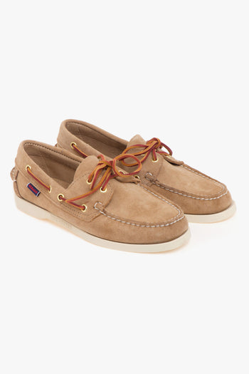 Mocassino da barca Portland artisan in camoscio - 2