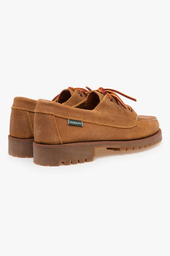 Moc Askook Lug in camoscio con suola carrarmato - 3