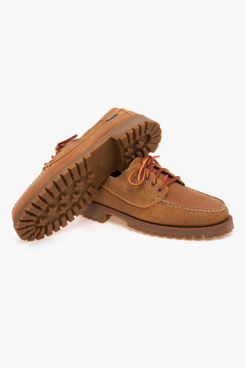 Moc Askook Lug in camoscio con suola carrarmato - 4