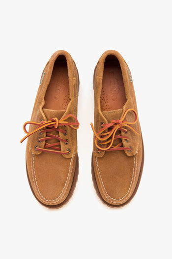 Moc Askook Lug in camoscio con suola carrarmato - 5