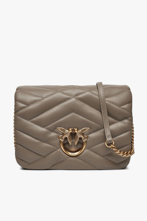 Borsa Love Click Puff Classic in pelle trapuntata