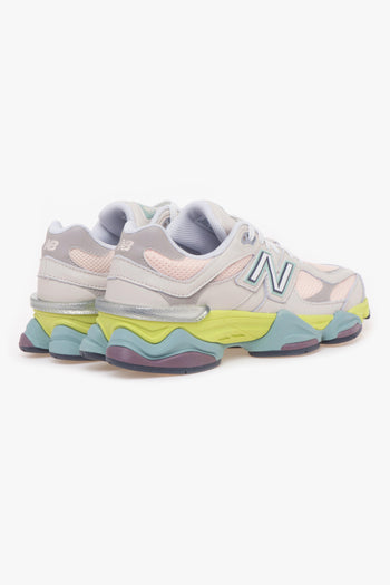 Sneaker 9060 in pelle e tessuto - 3
