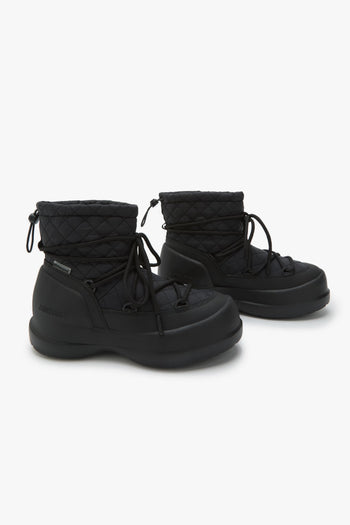 Stivaletto Mezzaluna Quilted High in tessuto - 4