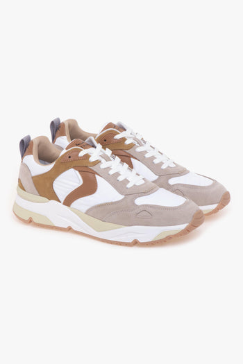 Sneaker Club20 in camoscio e nylon - 2