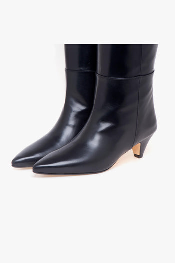 Stivale . in pelle con tacco 45 mm - 4