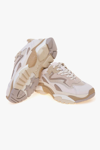 Sneaker Addict in camoscio e tessuto tecnico con suola chunky - 4