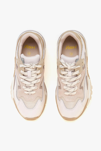 Sneaker Addict in camoscio e tessuto tecnico con suola chunky - 5
