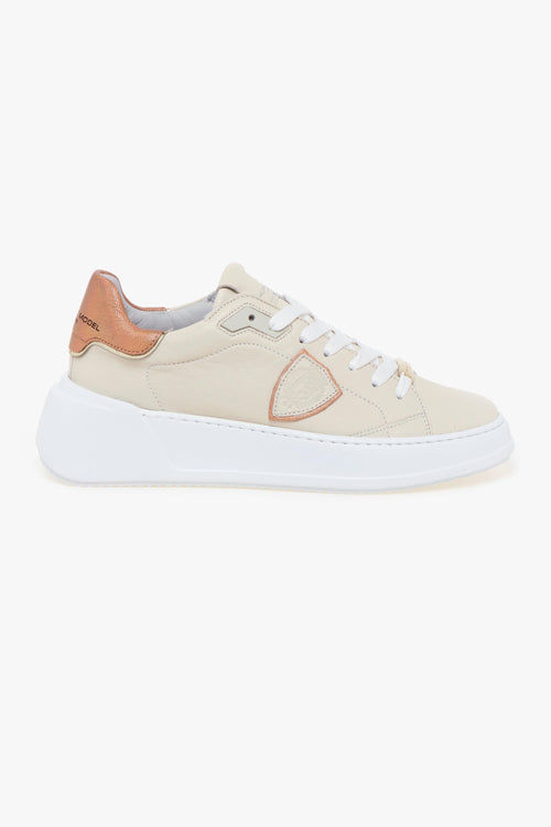 Sneaker Temple Tres in pelle