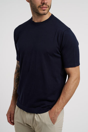 T-shirt in filato misto cotone,lino e seta - 2