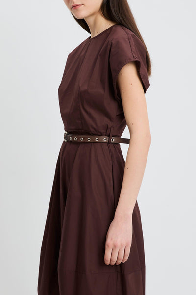 Abito midi in cotone