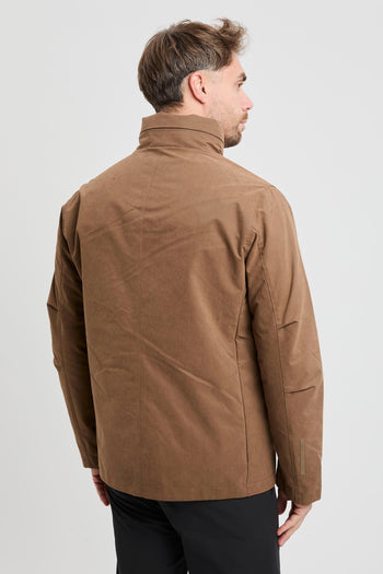 Field jacket in microfibra con giubbino imbottito removibile - 8