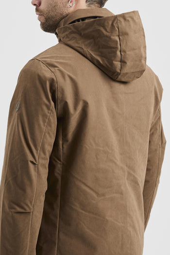 Field jacket in microfibra con giubbino imbottito removibile - 9