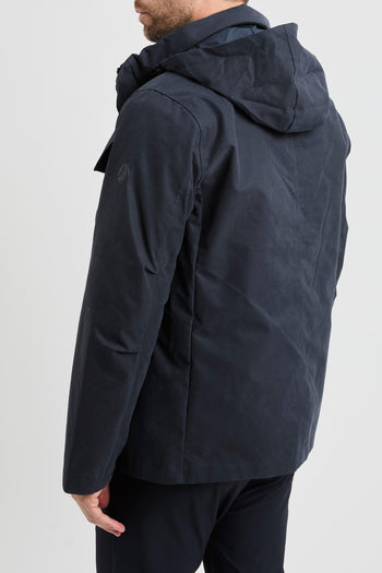 Field jacket in microfibra con giubbino imbottito removibile - 10