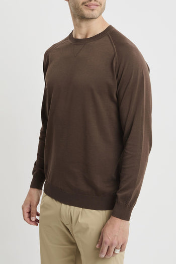 Maglia tricot a girocollo in cotone - 2