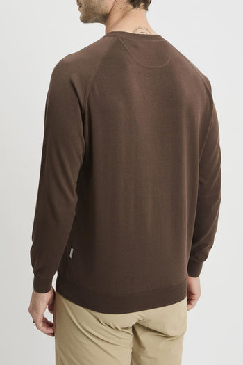 Maglia tricot a girocollo in cotone - 6