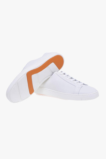 Sneaker in pelle bottalata - 4