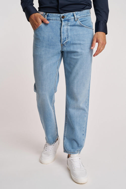 Jeans rebel in cotone e lyocell - 1