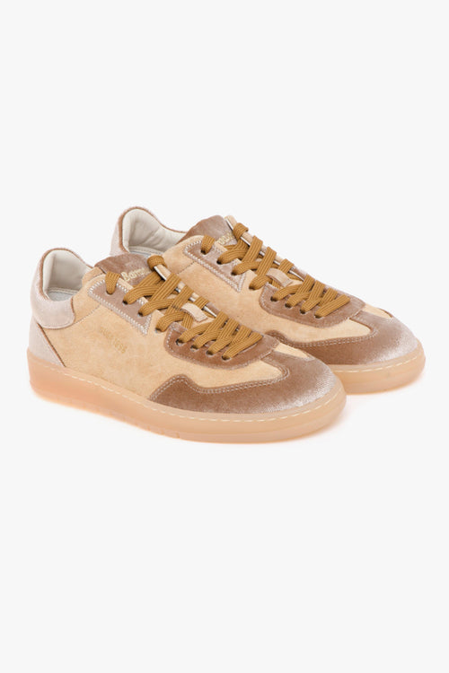 Sneaker "Guga" in camoscio e velluto - 2