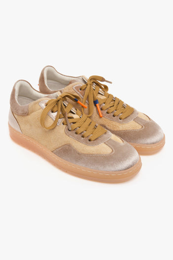 Sneaker "Guga" in camoscio e velluto - 2