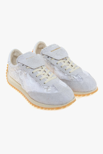 Sneaker Garage in camoscio e pizzo - 2