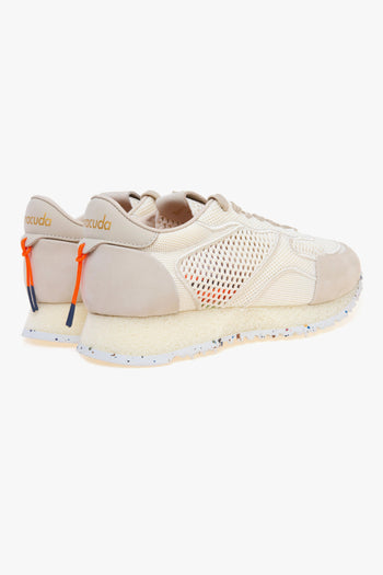 Sneaker Rocket in nabuck e tessuto retinato intrecciato - 3